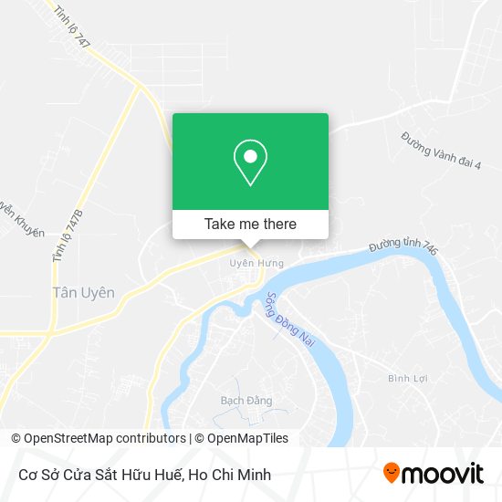 Cơ Sở Cửa Sắt Hữu Huế map