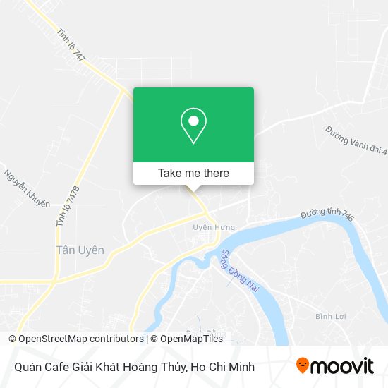 Quán Cafe Giải Khát Hoàng Thủy map