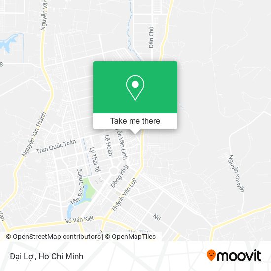 Đại Lợi map