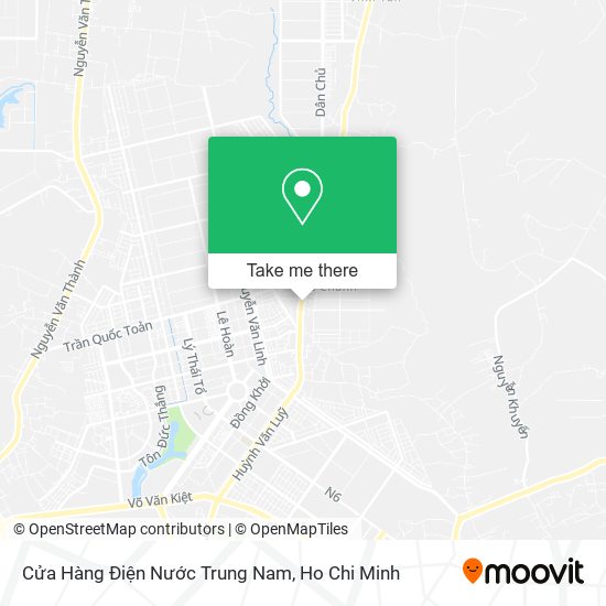 Cửa Hàng Điện Nước Trung Nam map