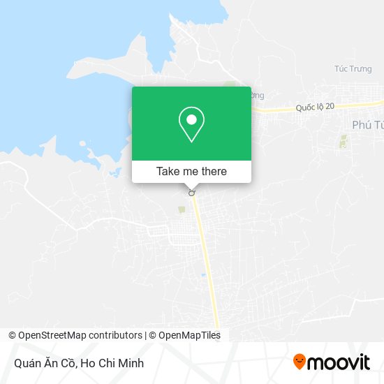 Quán Ăn Cồ map