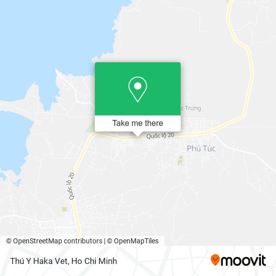 Thú Y Haka Vet map