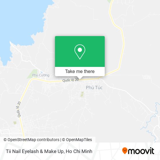 Tii Nail Eyelash & Make Up map