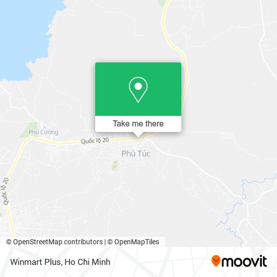 Winmart Plus map