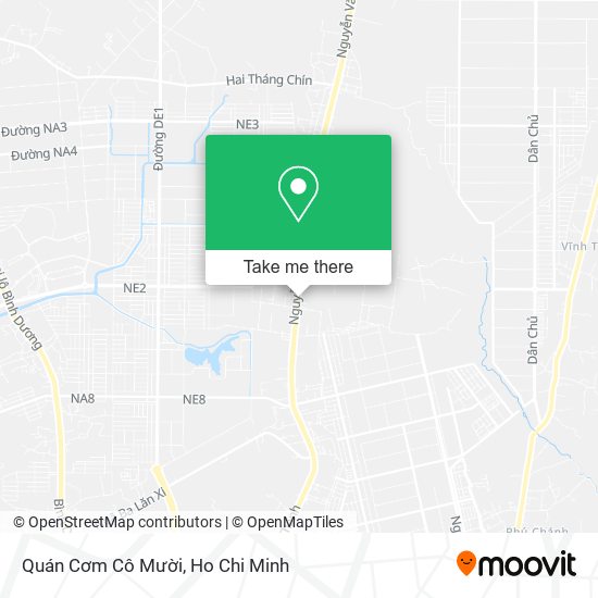 Quán Cơm Cô Mười map