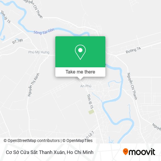 Cơ Sở Cửa Sắt Thanh Xuân map