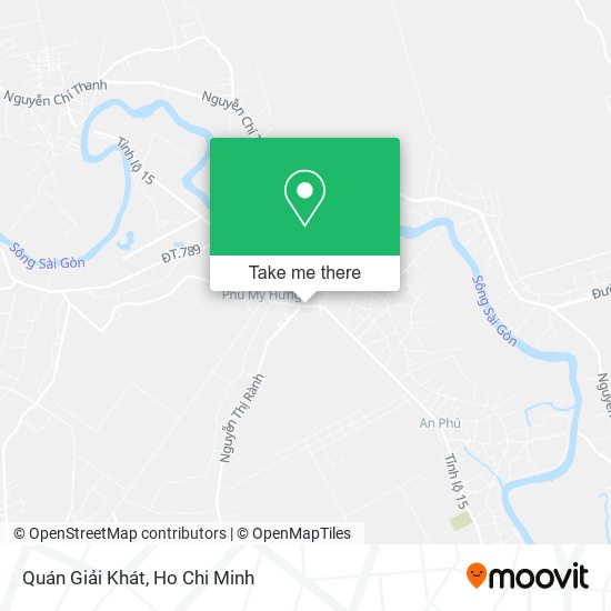 Quán Giải Khát map