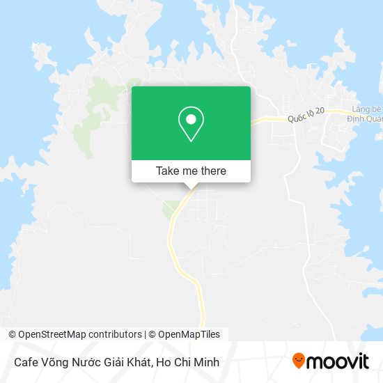 Cafe Võng Nước Giải Khát map