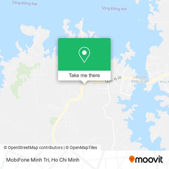 MobiFone Minh Trí map