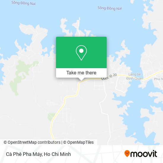 Cà Phê Pha Máy map