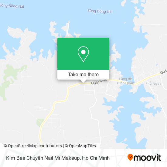 Kim Bae Chuyên Nail Mi Makeup map