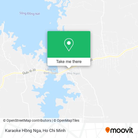 Karaoke Hồng Nga map