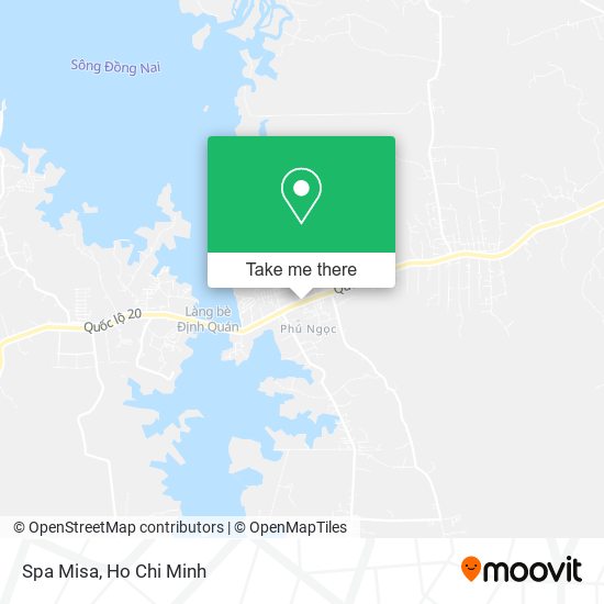 Spa Misa map