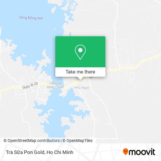 Trà Sữa Pon Gold map