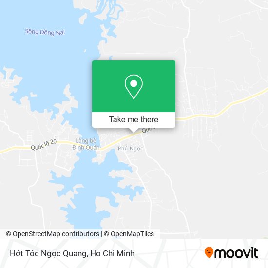 Hớt Tóc Ngọc Quang map