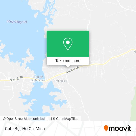 Cafe Bụi map