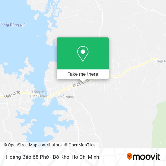 Hoàng Bảo 68 Phở - Bò Kho map
