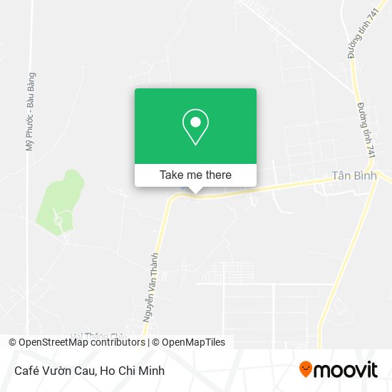 Café Vườn Cau map