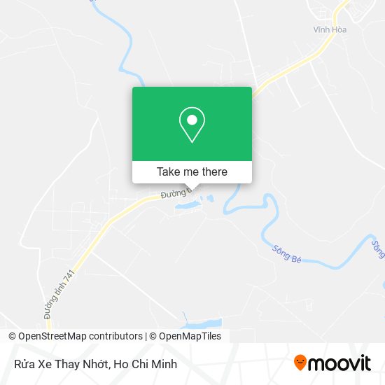 Rửa Xe Thay Nhớt map