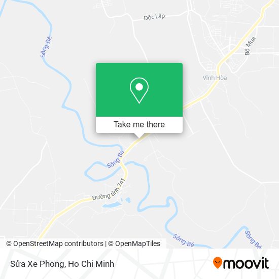 Sửa Xe Phong map