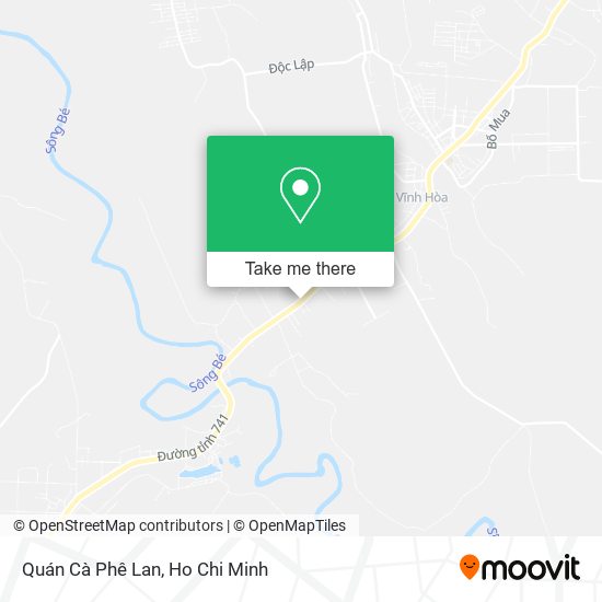 Quán Cà Phê Lan map