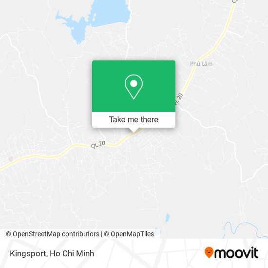 Kingsport map