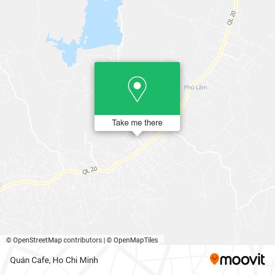 Quán Cafe map