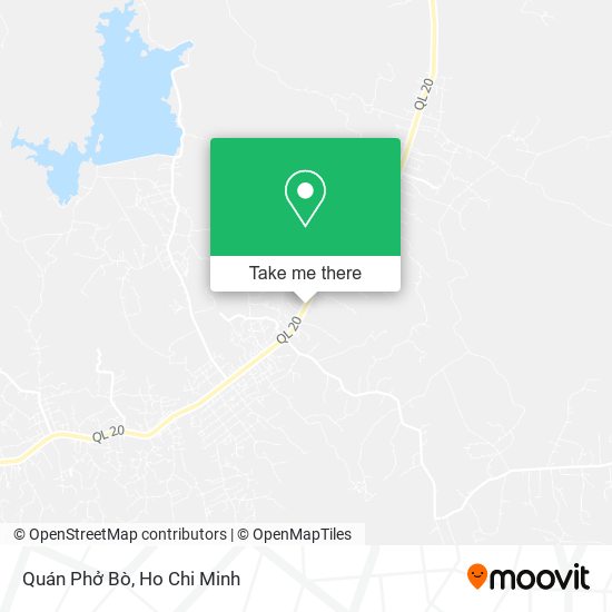 Quán Phở Bò map