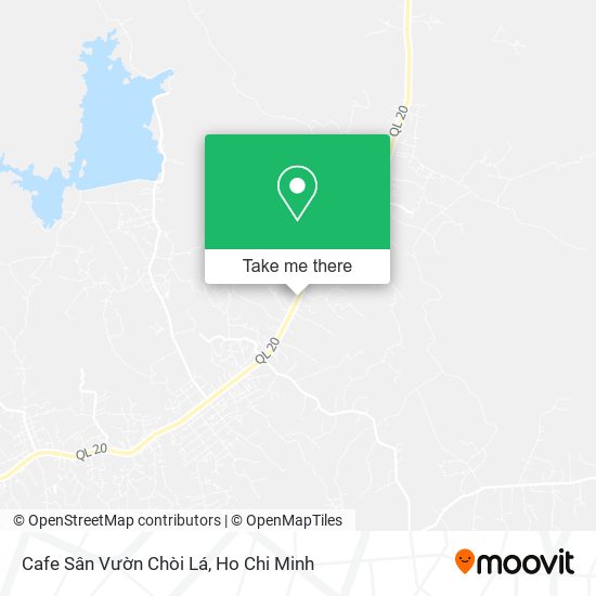 Cafe Sân Vườn Chòi Lá map