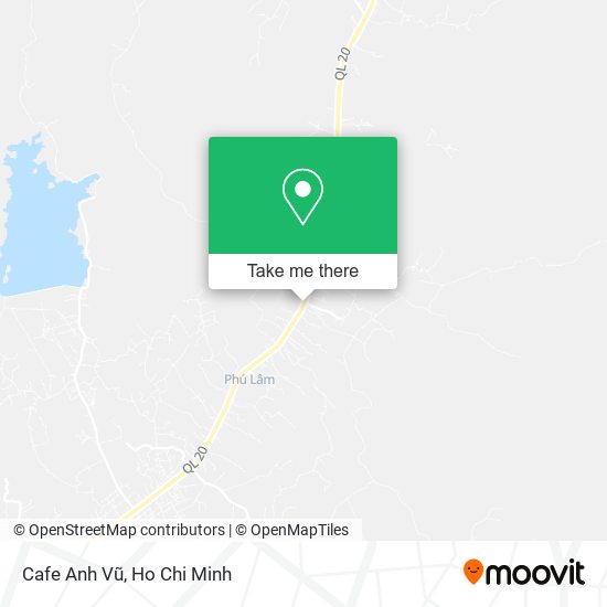 Cafe Anh Vũ map