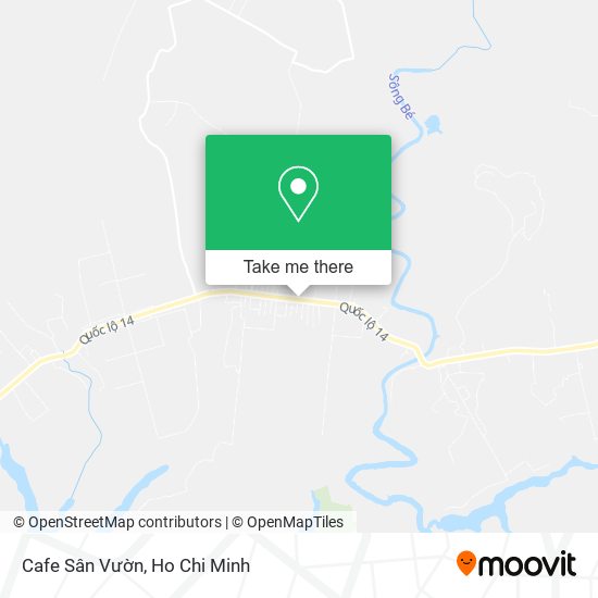 Cafe Sân Vườn map