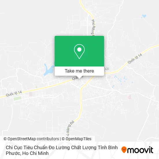 Chi Cục Tiêu Chuẩn Đo Lường Chất Lượng Tỉnh Bình Phước map