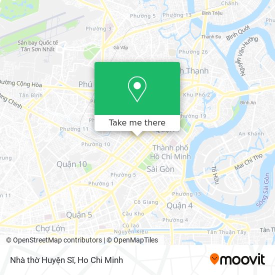 Nhà thờ Huyện Sĩ map
