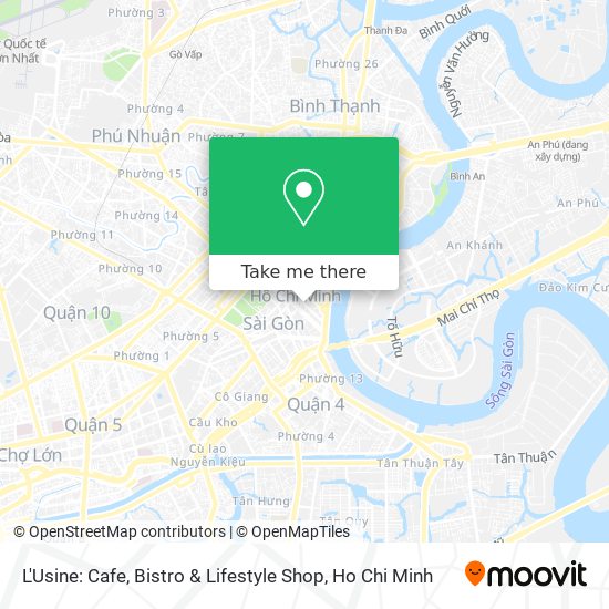 L'Usine: Cafe, Bistro & Lifestyle Shop map