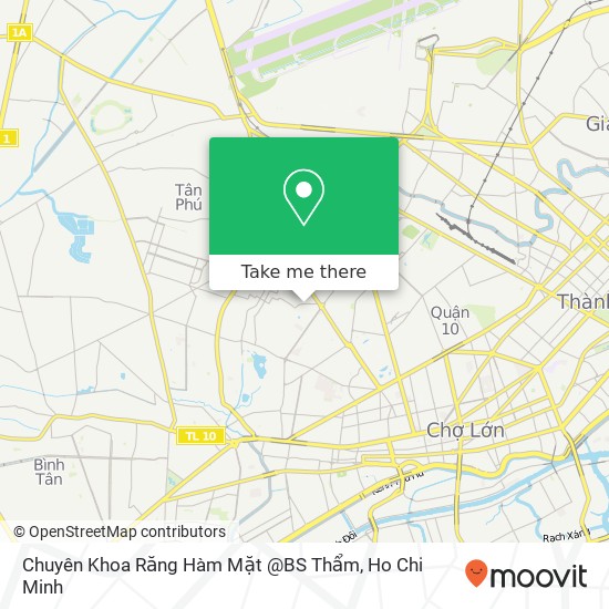 Chuyên Khoa Răng Hàm Mặt @BS Thẩm map