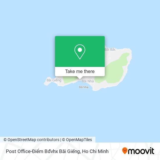 Post Office-Điểm Bđvhx Bãi Giếng map