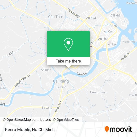 Kenro Mobile map