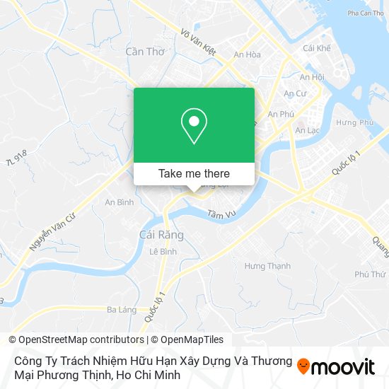 Công Ty Trách Nhiệm Hữu Hạn Xây Dựng Và Thương Mại Phương Thịnh map