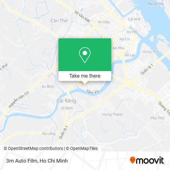3m Auto Film map