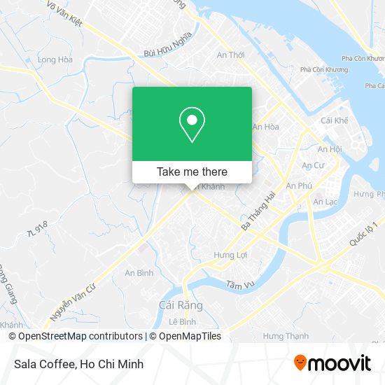 Sala Coffee map