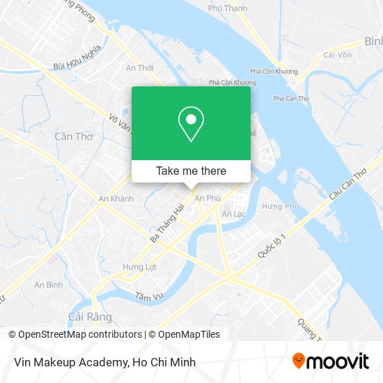 Vin Makeup Academy map