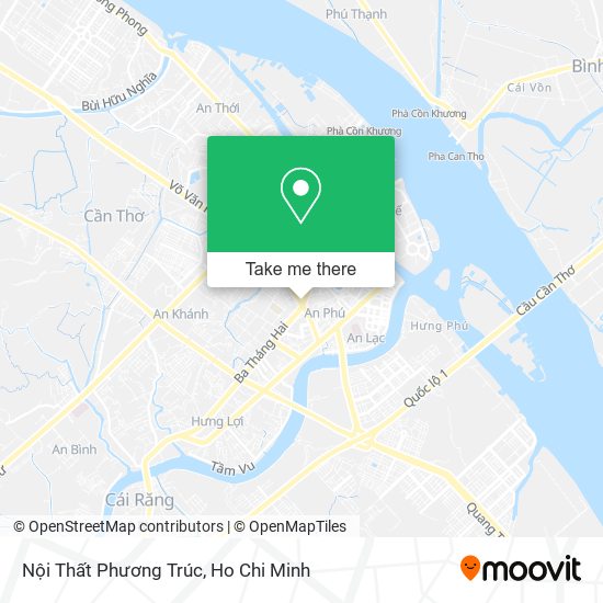 Nội Thất Phương Trúc map