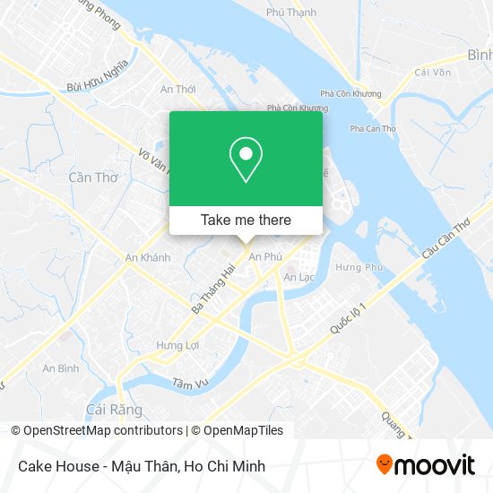 Cake House - Mậu Thân map