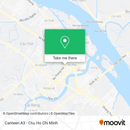 Canteen A3 - Ctu map