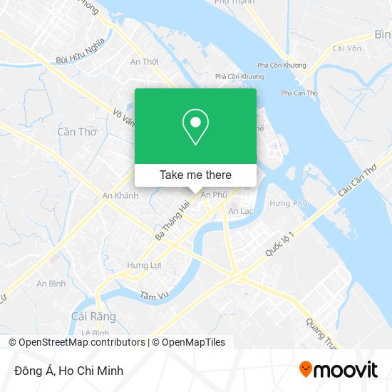 Đông Á map