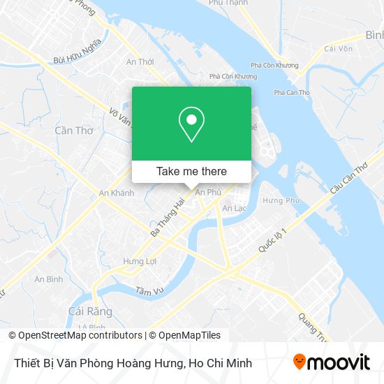 Thiết Bị Văn Phòng Hoàng Hưng map