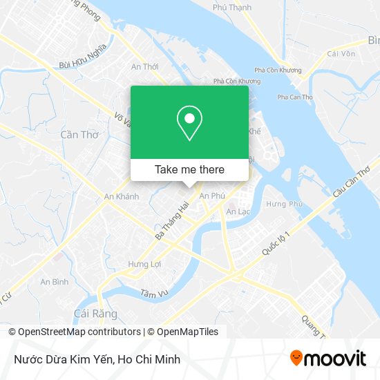 Nước Dừa Kim Yến map