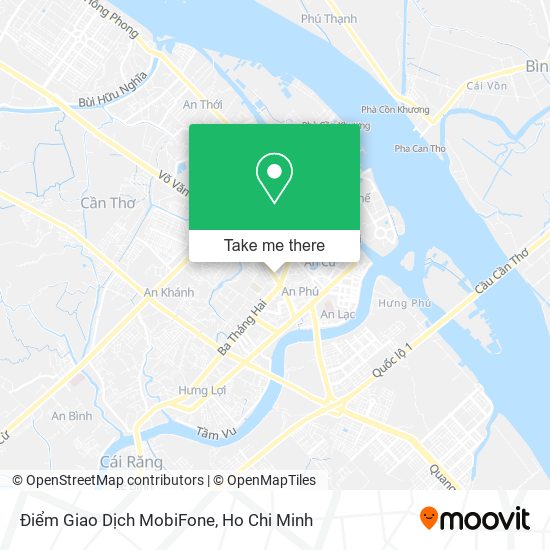 Điểm Giao Dịch MobiFone map