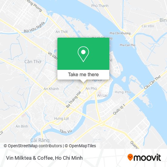 Vin Milktea & Coffee map