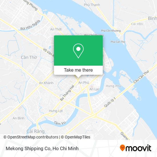 Mekong Shipping Co map